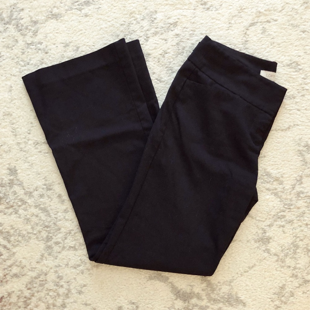 Classic black LOFT “Original Fit” dress pants